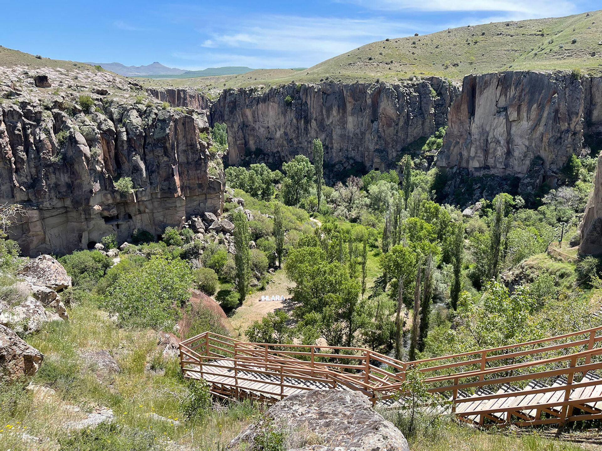 Το φαράγγι Ιχλάρα, στην επαρχία Ακσαράι της Καππαδοκίας