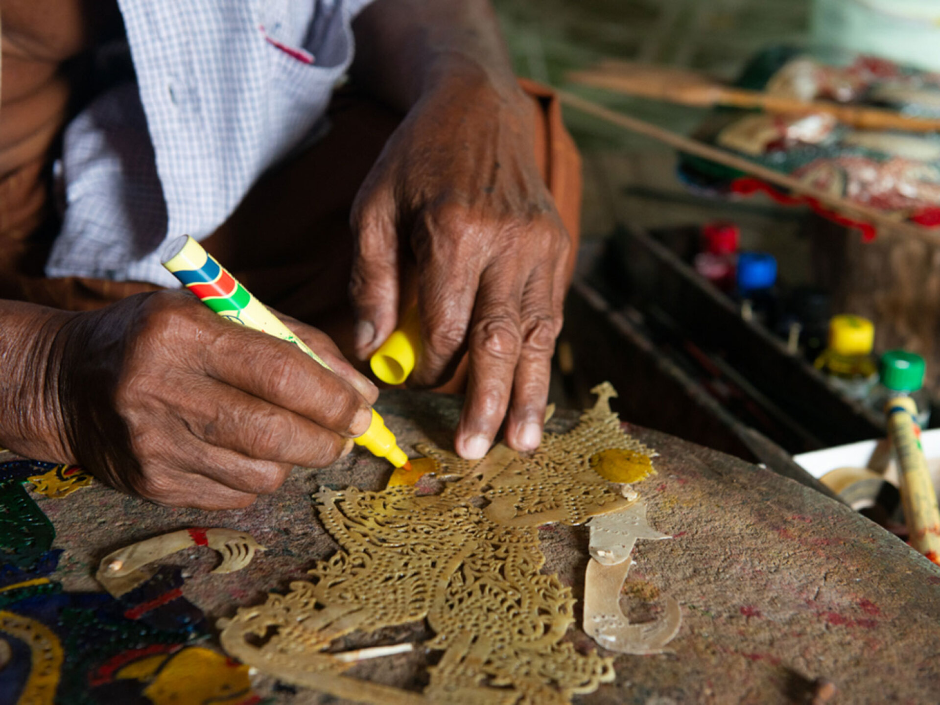 Pak Yusof workshop, Μαλαισία, 2014. © Constantine Korsovitis