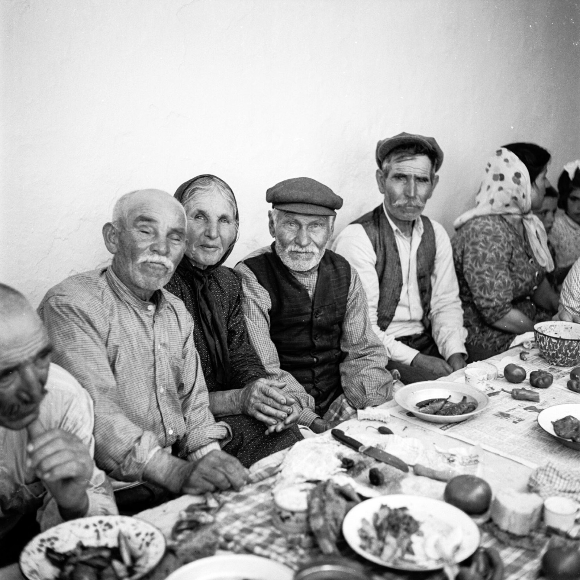 Μύκονος 1955. Πανηγύρι Αγίου Παντελεήμονα και βάφτιση