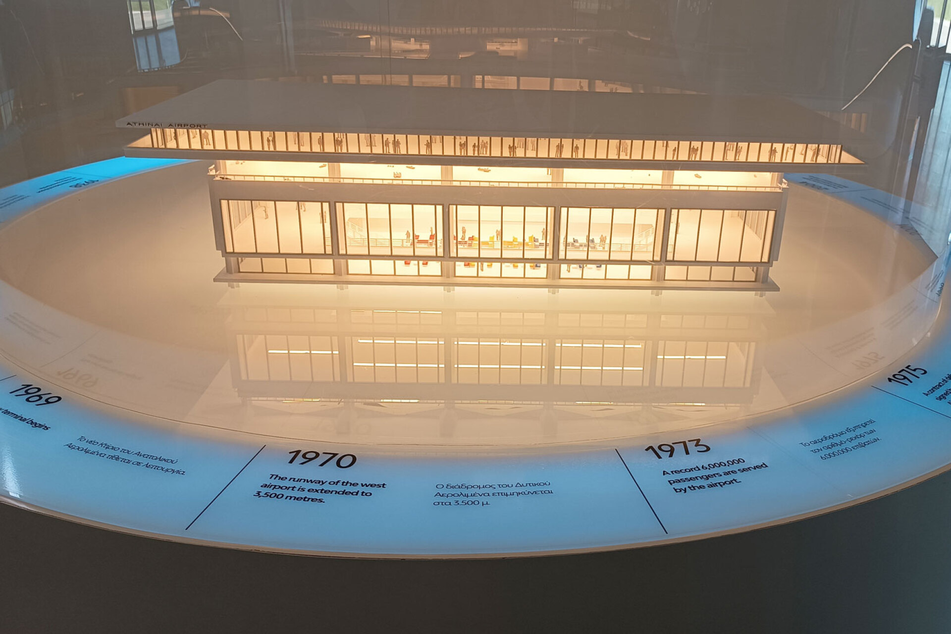 Το κεντρικό κτίριο του Ανατολικού Αερολιμένα  | Σχέδιο του Ε. Sarrinen