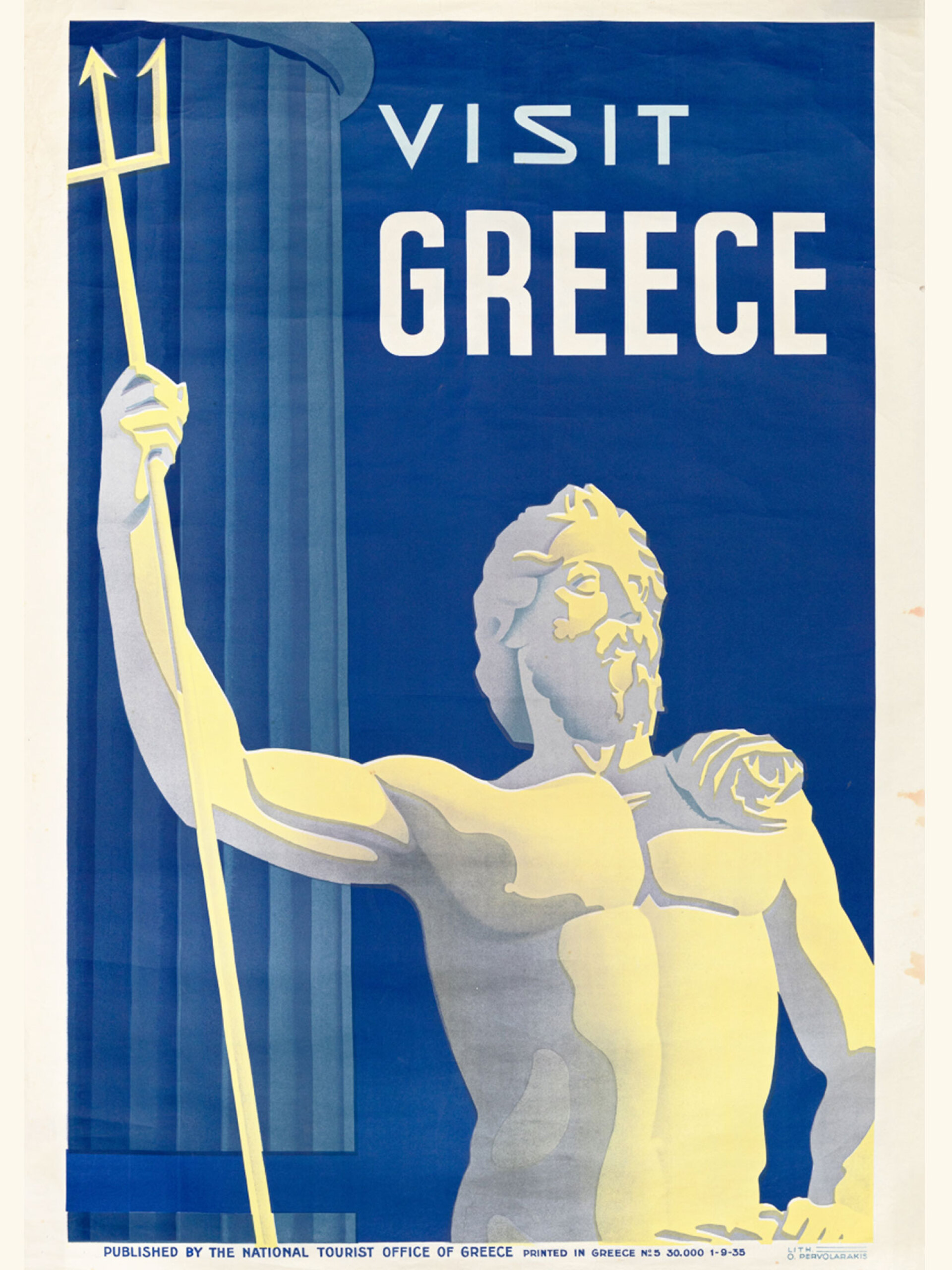 Επισκεφθείτε την Ελλάδα, 1935 | Εθνικό Γραφείο Τουρισμού Ελλάδος