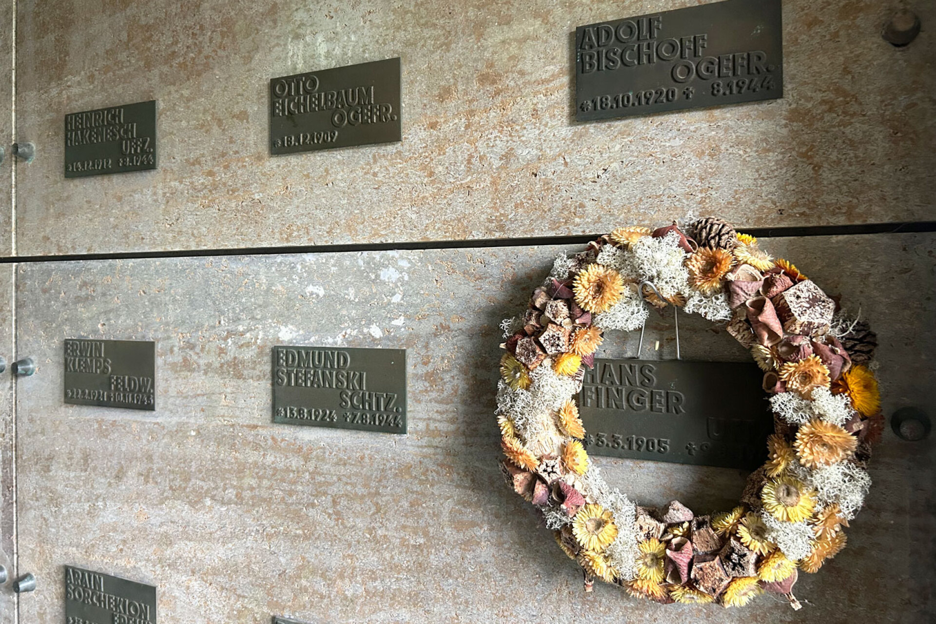 Το Μαυσωλείο των Γερμανών Πεσόντων. Επώνυμοι και Άγνωστοι Στρατιώτες