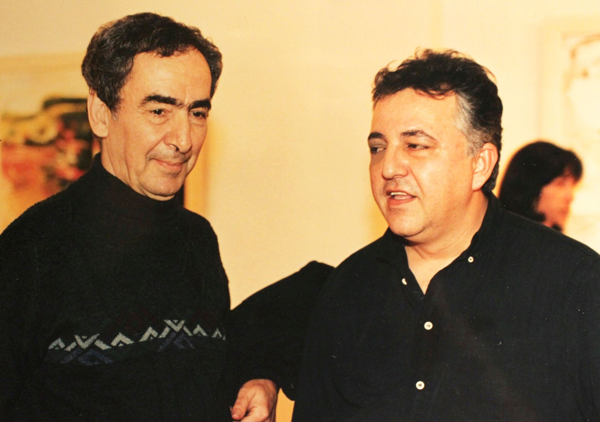 Από αριστερά: Βαγγέλης Δημητρέας, Τάσος Δήμος