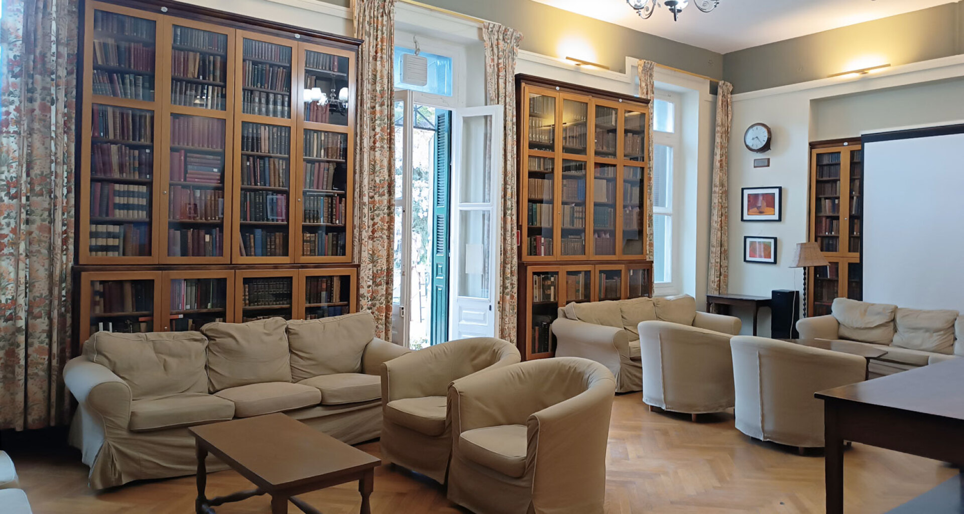 Το Finlay Common Room στο κτίριο Hostel της Βρετανικής Σχολής Αθηνών