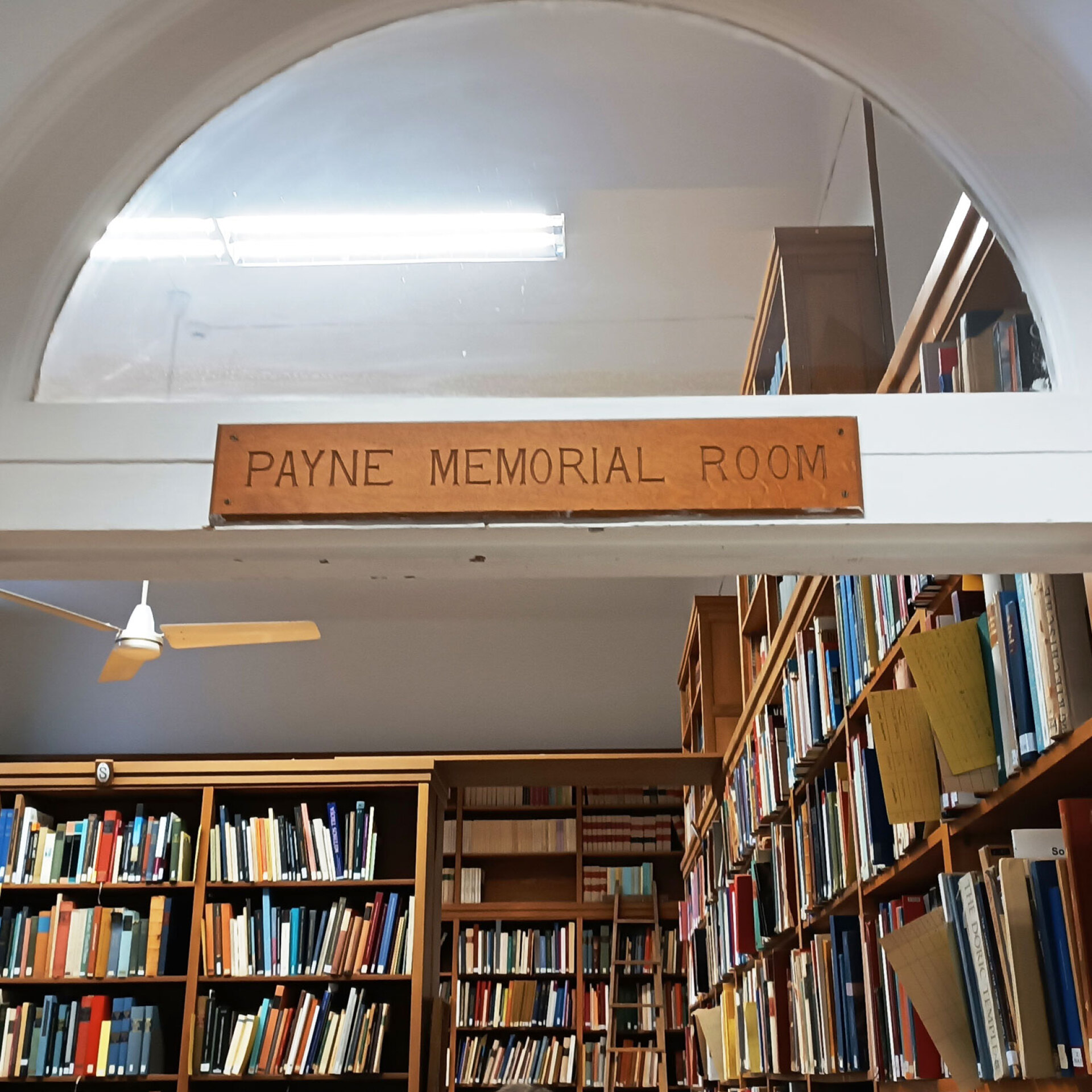 Πτέρυγα «Payne» της βιβλιοθήκης της Βρετανικής Σχολής Αθηνών