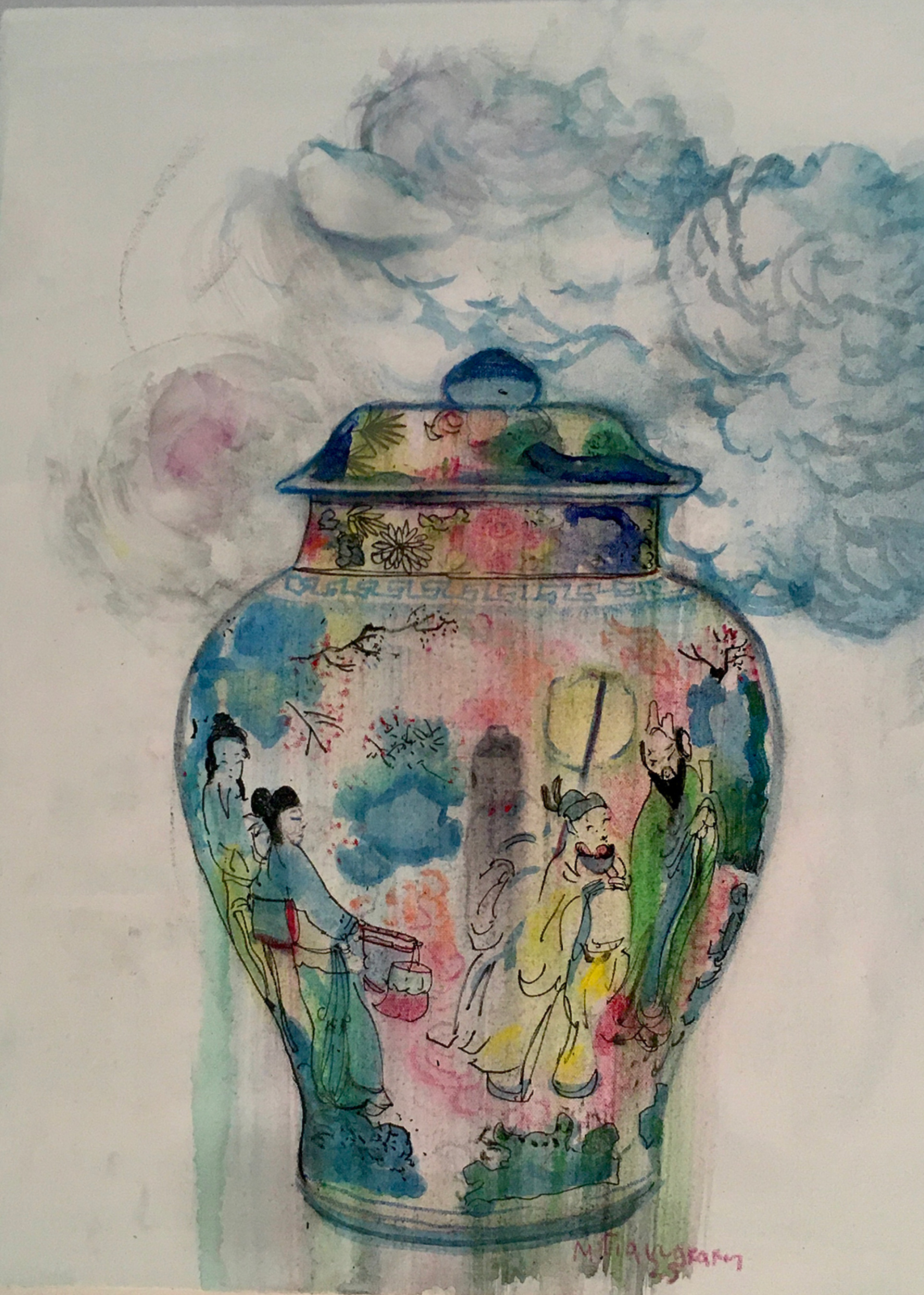 Μαρία Γιαννακάκη, «Flowery Souls» στην Γκαλερί Metamorfosis στη Θεσσαλονίκη