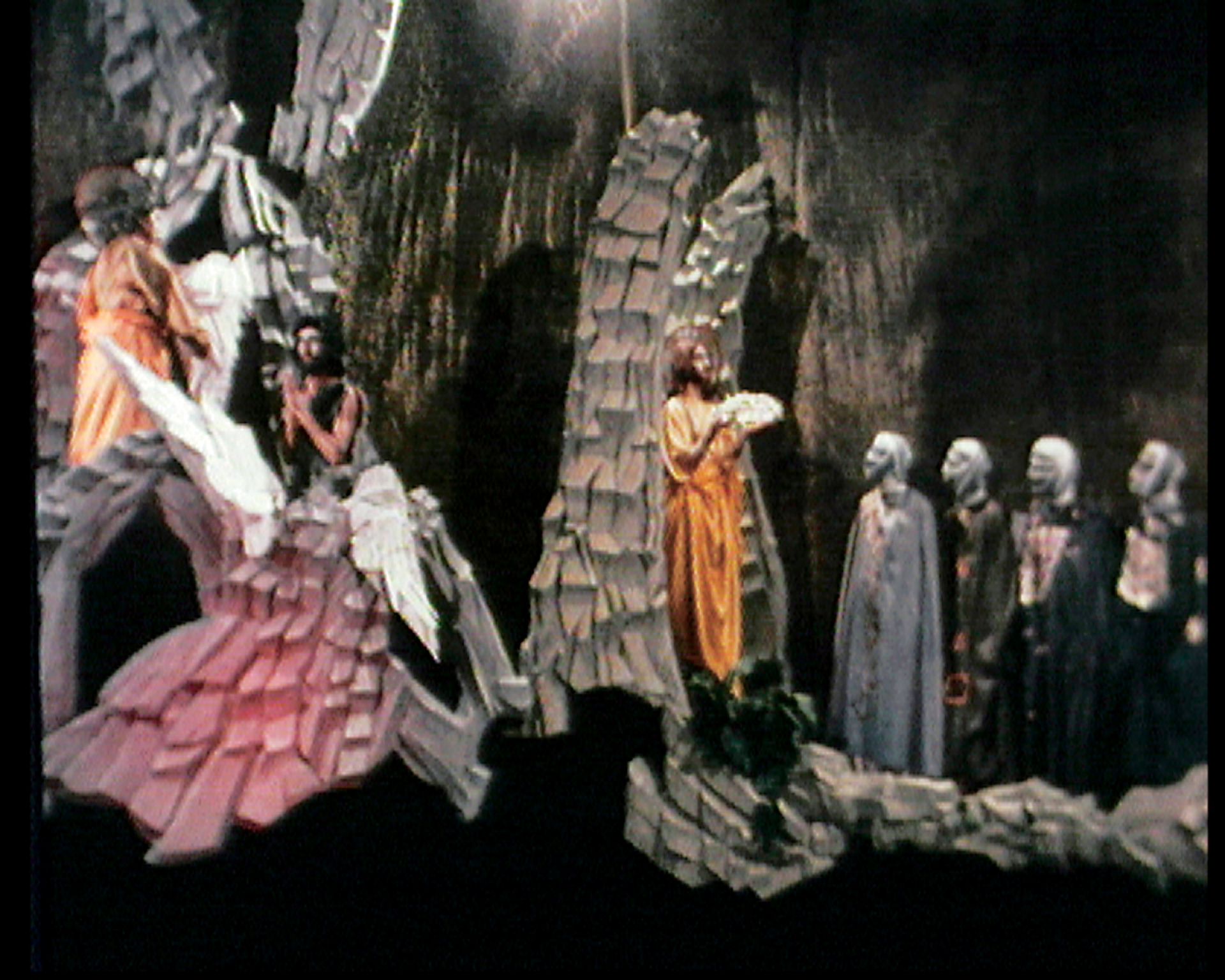 Κώστας Σφήκας, Αλληγορία Ι, 1986. Στιγμιότυπο από την ταινία