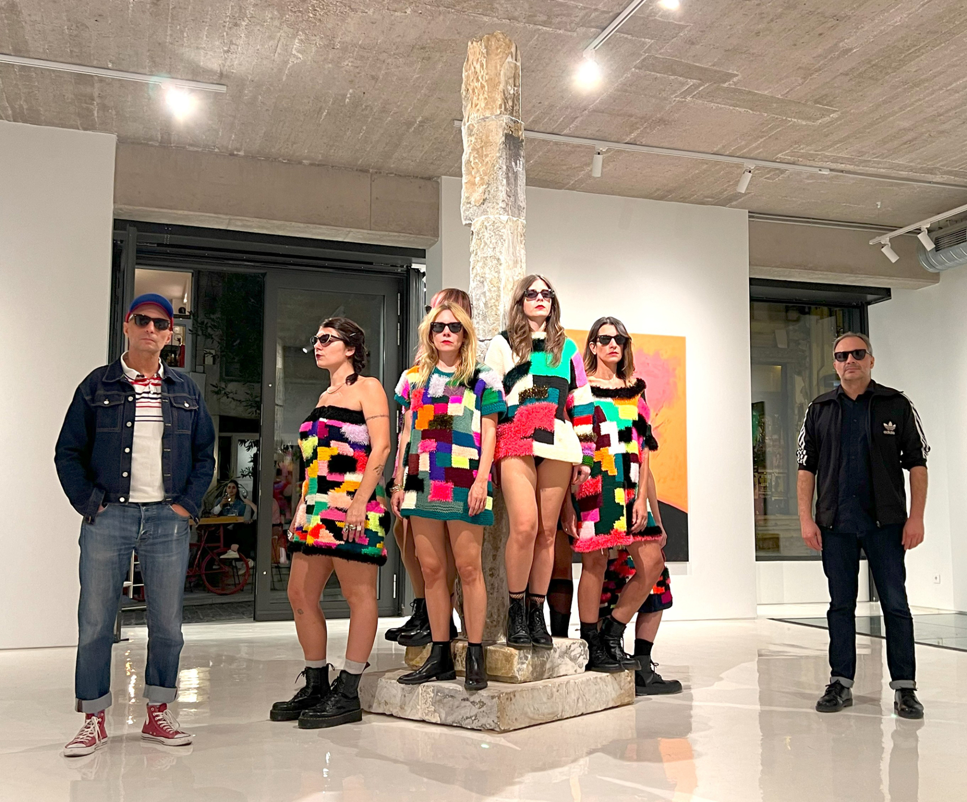 The Callas with The Callasettes © The Callas