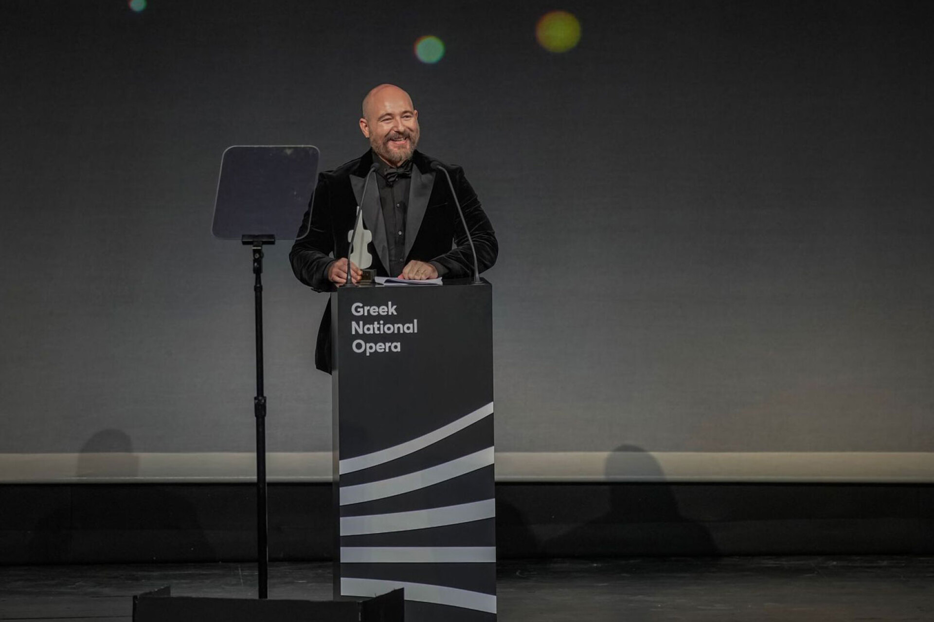 Ο Πάολο Φαντίν παραλαμβάνει το Βραβείο Σχεδιαστή