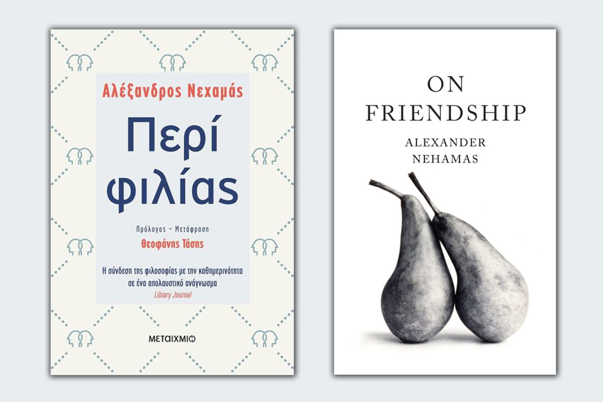 Αλέξανδρος Νεχαμάς | Περί φιλίας
