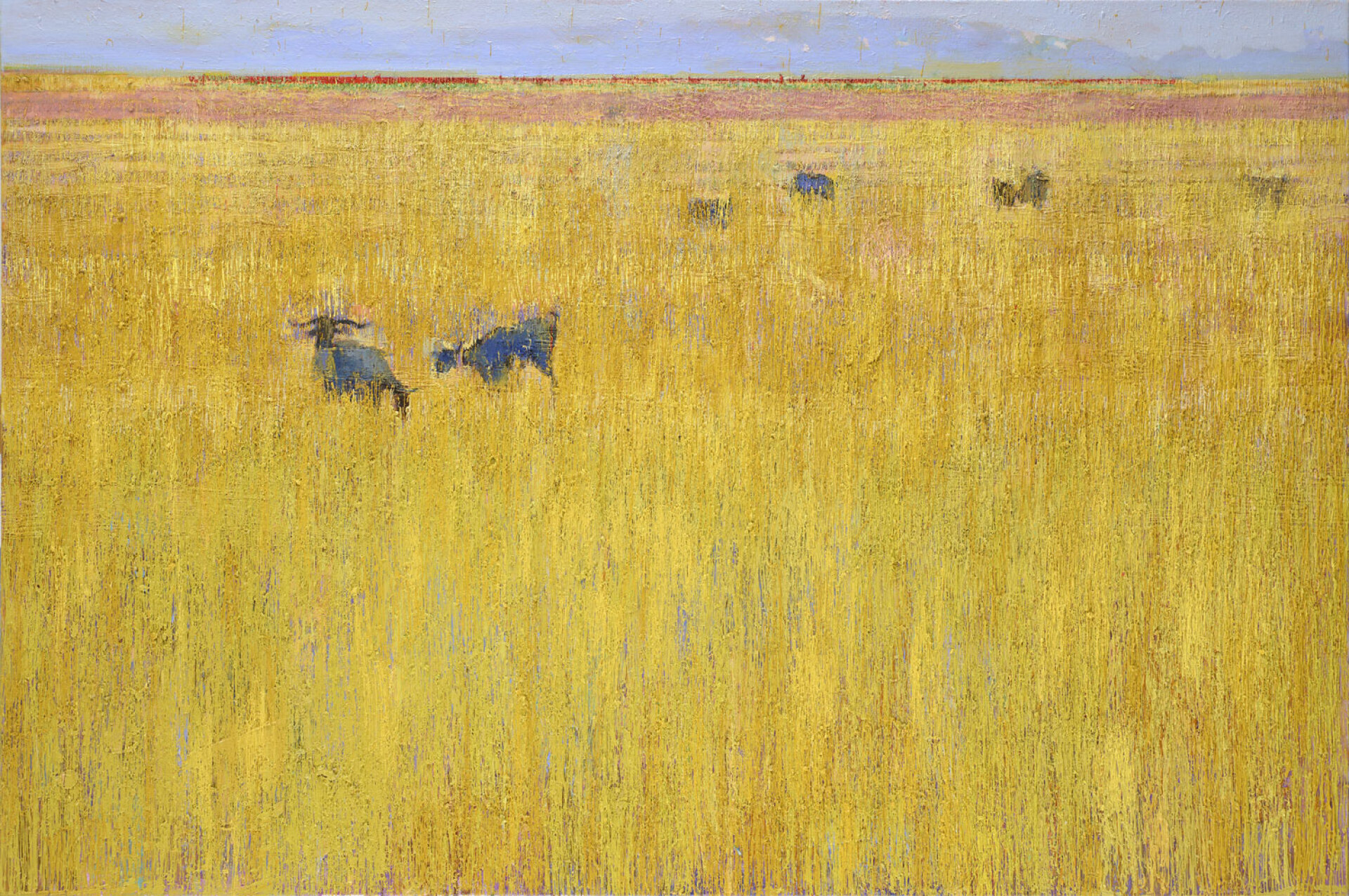 Μίλτος Γκολέμας | Αι Αίγαι, 90*135εκ.