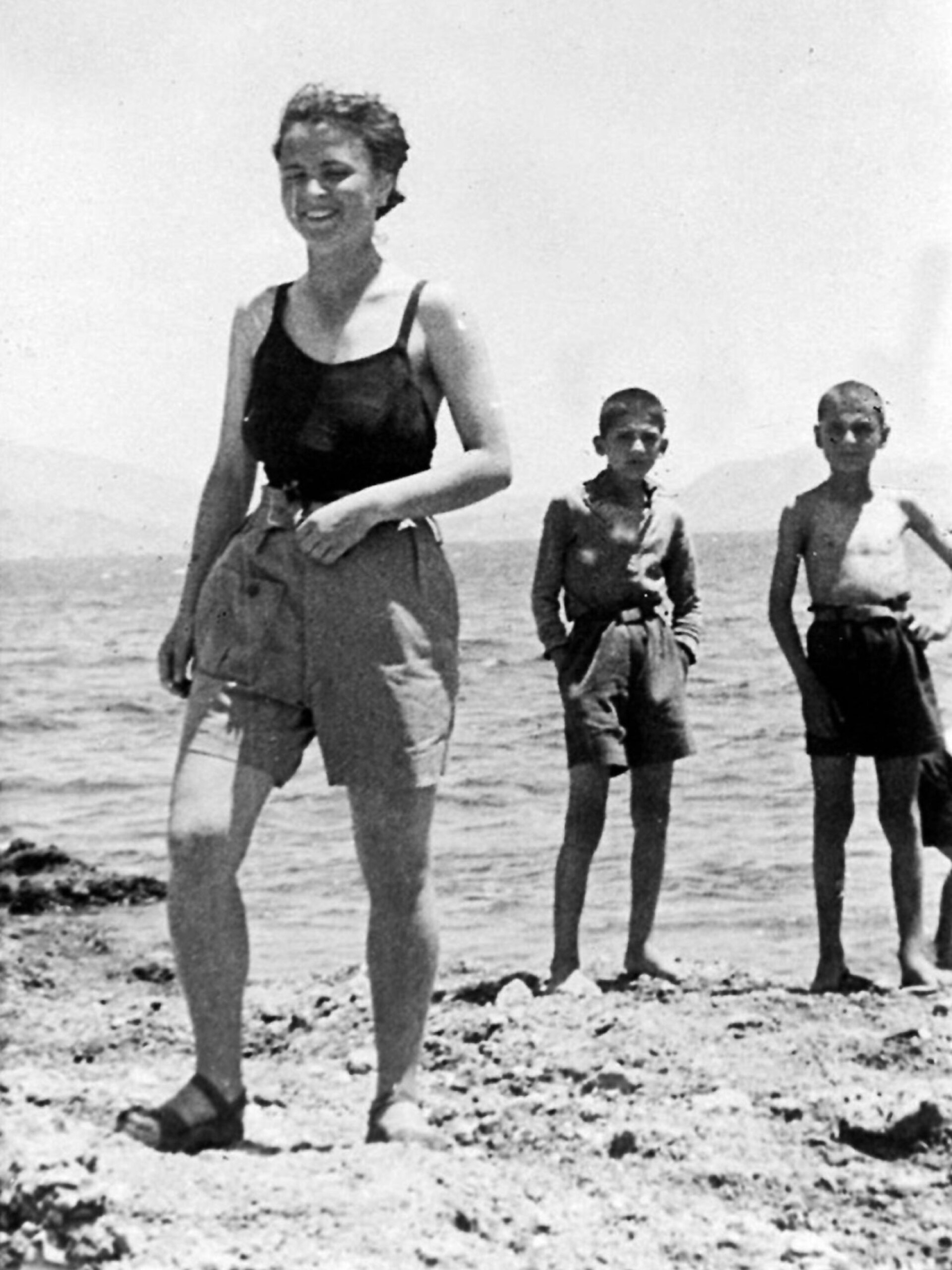 Ελένη Γλύκατζη Αρβελέρ | Διακοπές στις Σπέτσες