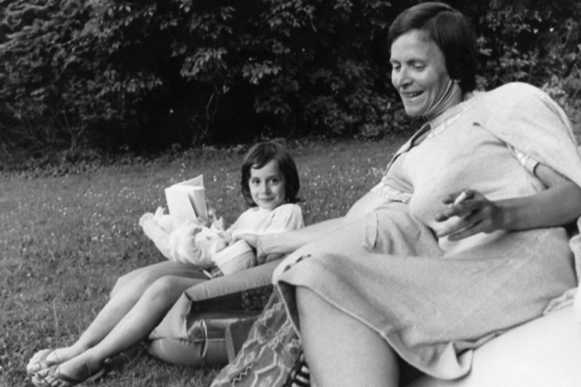 Ελένη Γλύκατζη Αρβελέρ με την κόρη της Μαρί Ελέν