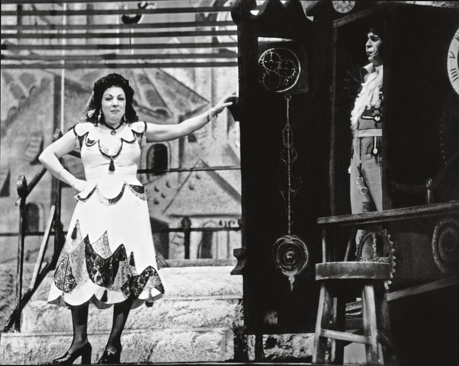 Θέατρο Ολύμπια, 1972-73 | Γιολάντα ντι Τάσσο στην Ισπανική ώρα του Μωρίς Ραβέλ