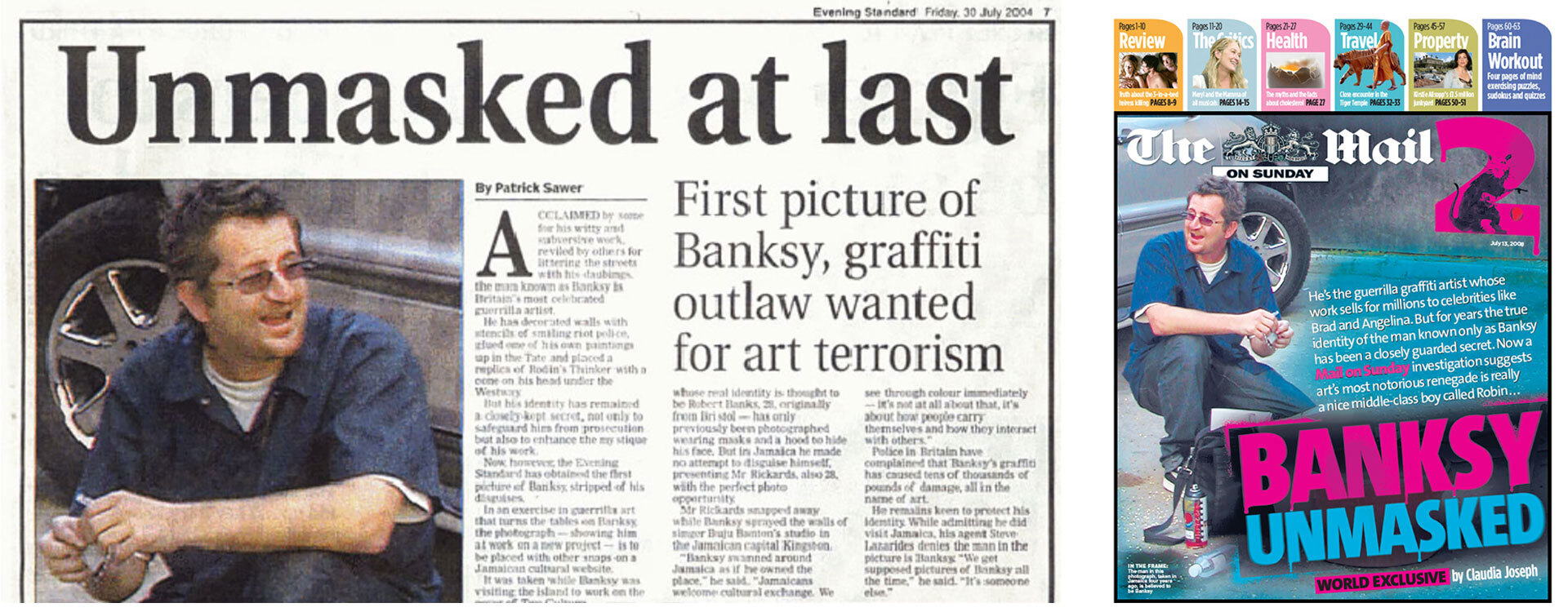 Το Reuters ξετύλιξε το κουβάρι: Από τα ερείπια της Ουκρανίας ως τα αστυνομικά αρχεία της Νέας Υόρκης, ο Banksy αποκτά όνομα - Τι σημαίνει η αποκαθήλωσή του;