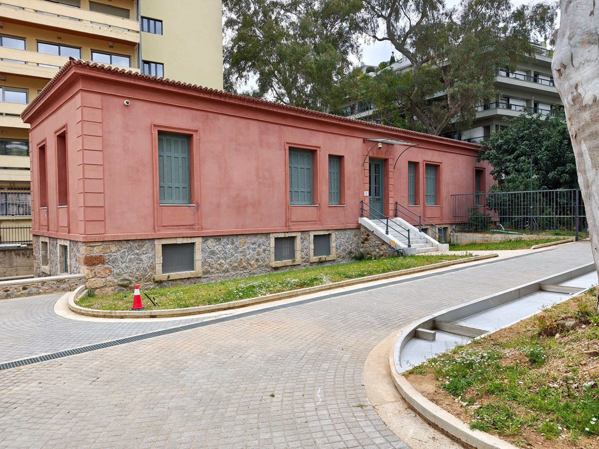 Κτίριο στο οποίο φυλάσσεται το Αρχείο της Εκκλησίας στο Κέντρο Πολιτισμού της Εκκλησίας της Ελλάδος