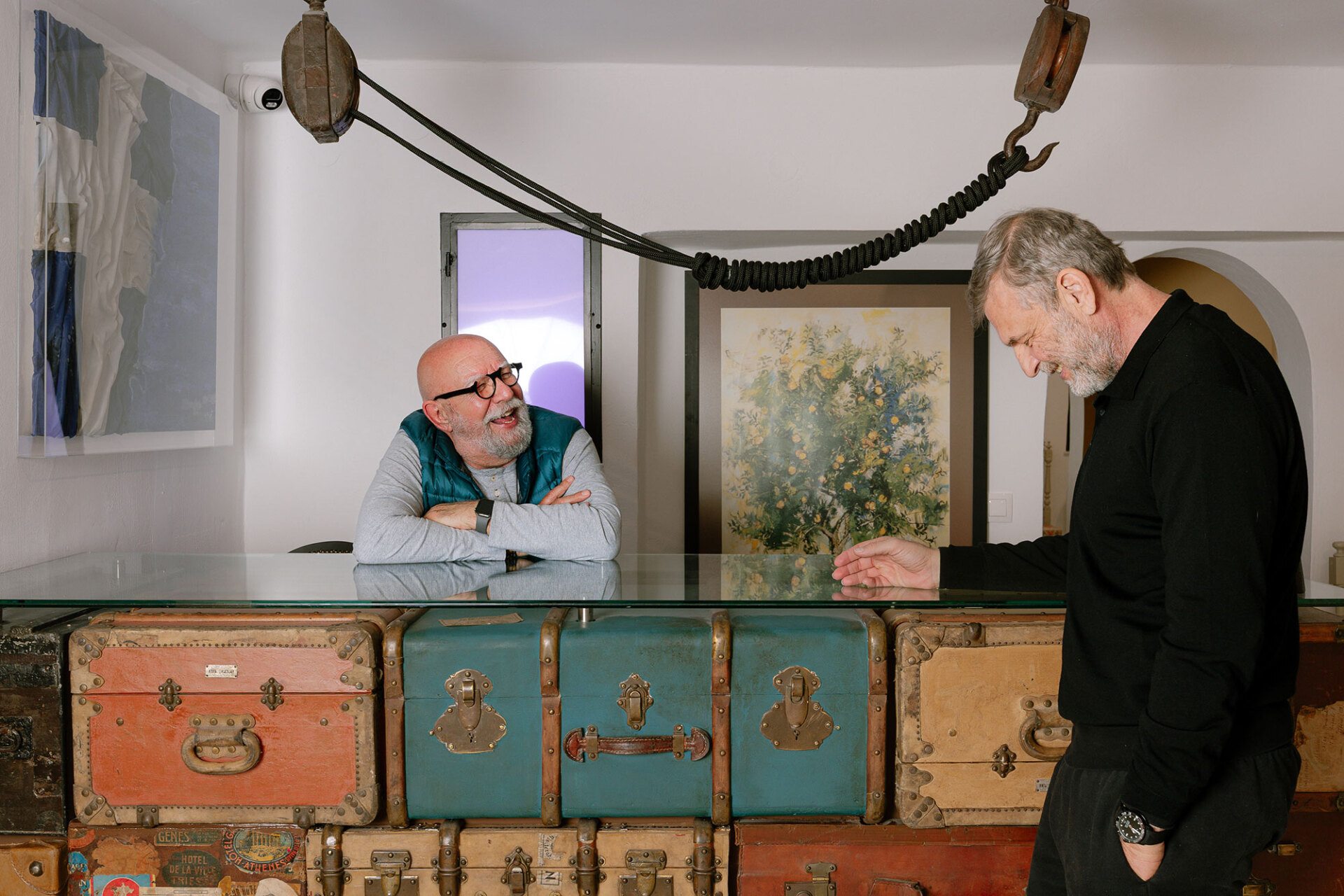 Μάριος Βουτσινάς, Απόστολος Γκλέτσος © Λευτέρης Κοσσαράς