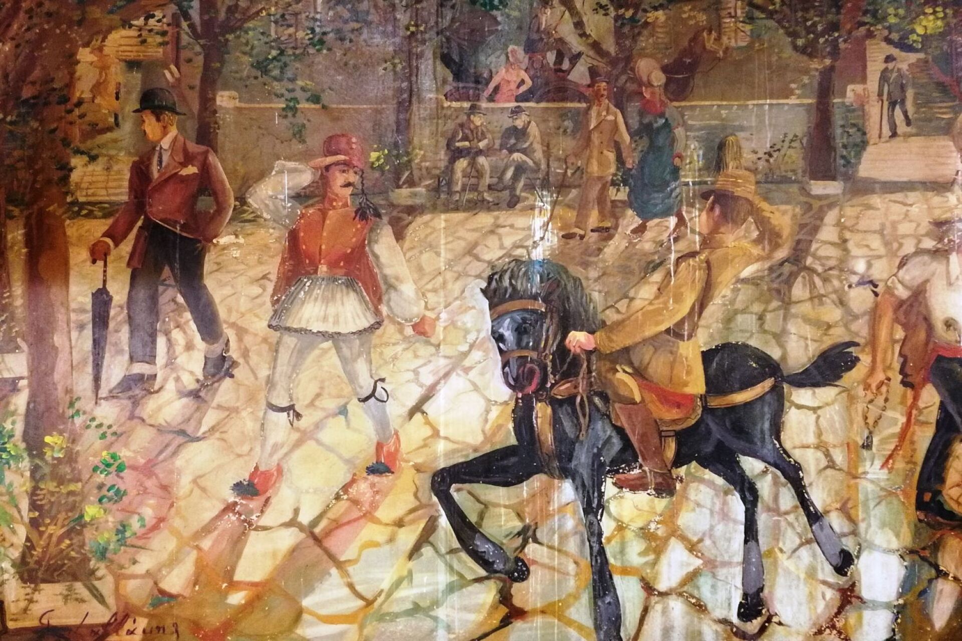 Έργα του Γ. Σαββάκη στην Ταβέρνα Σαϊτα