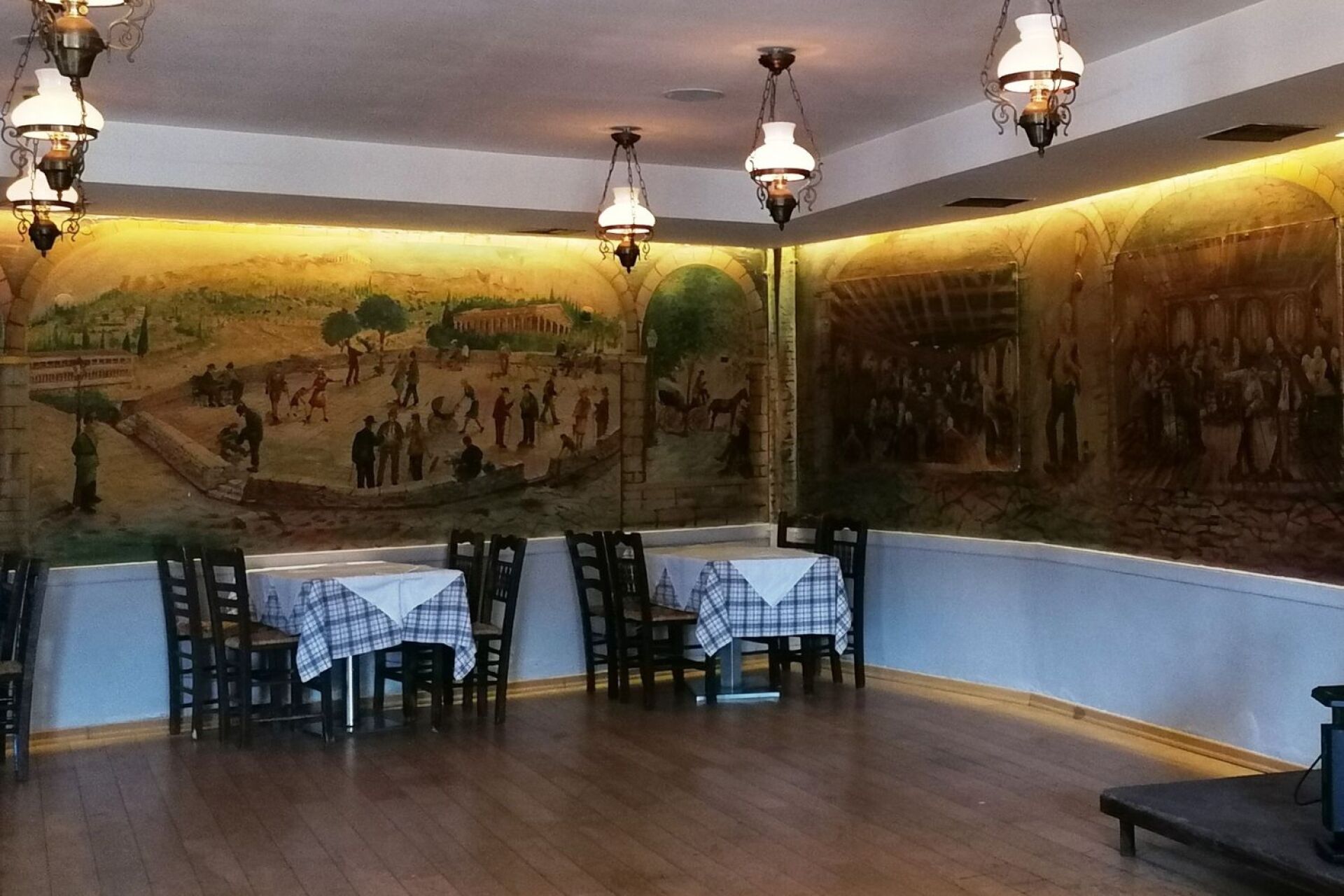 Έργα του Γ. Σαββάκη στην Ταβέρνα Σταματόπουλου