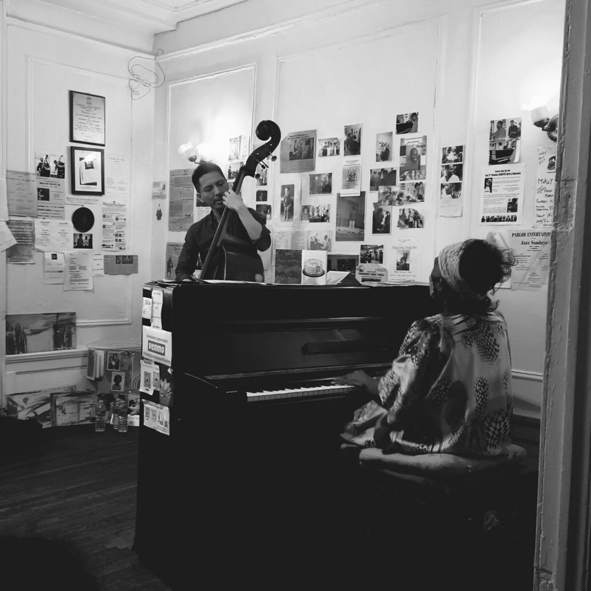 Η Μάρτζορι Έλιοτ  και ο γιος της, ο εξίσου ταλαντούχος μουσικός Ρούντελ Ντρίαρς