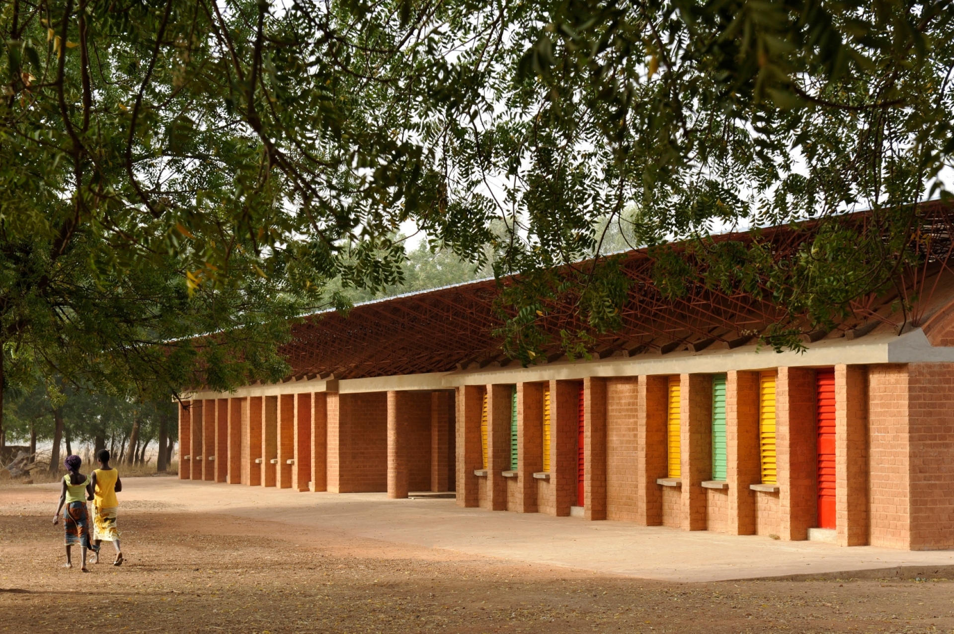 Diébédo Francis Kéré, Gando Primary School στη Μπουρκίνα Φάσο. 