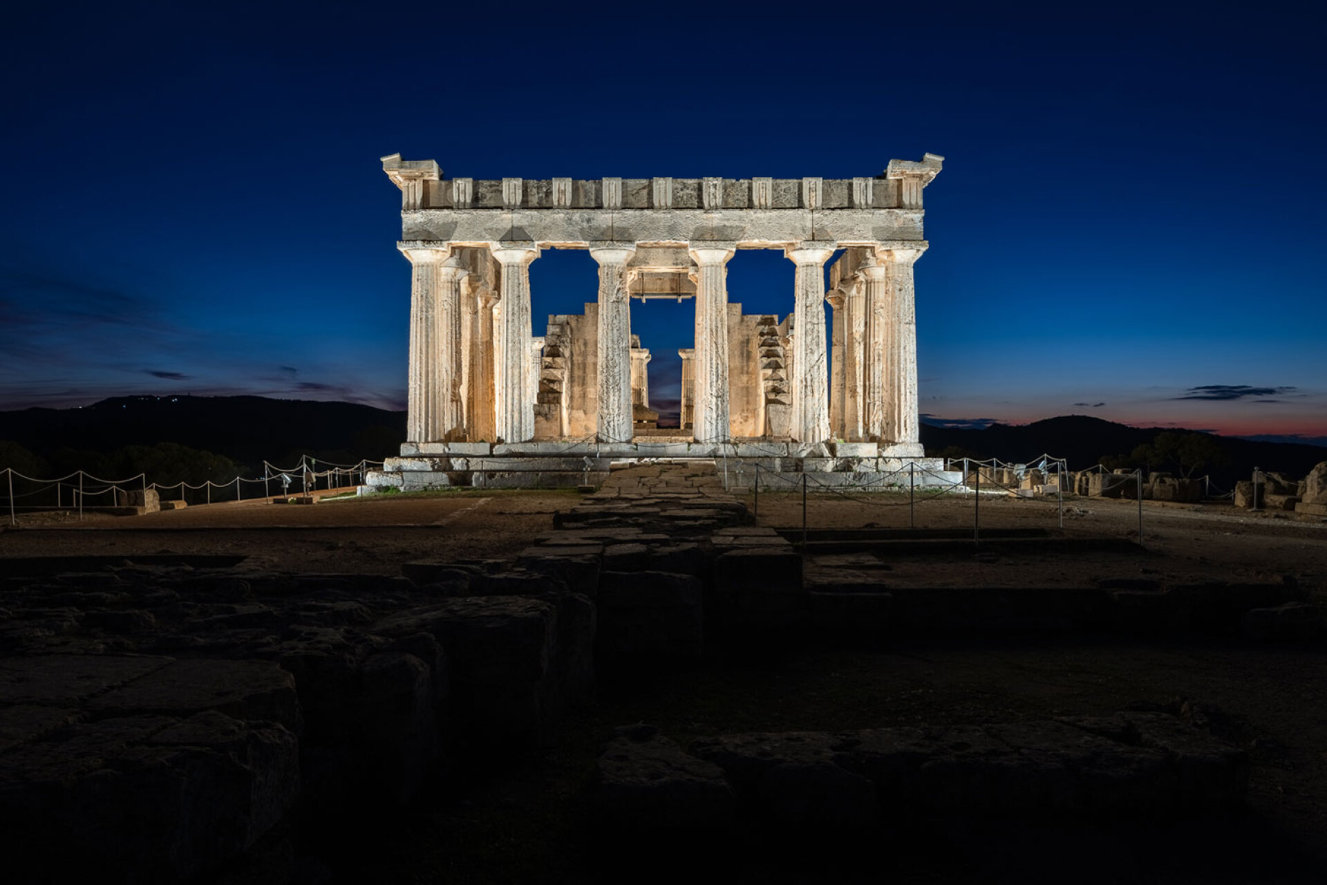 Ο Ναός της Αφαίας στην Αίγινα © Gavriil Papadiotis