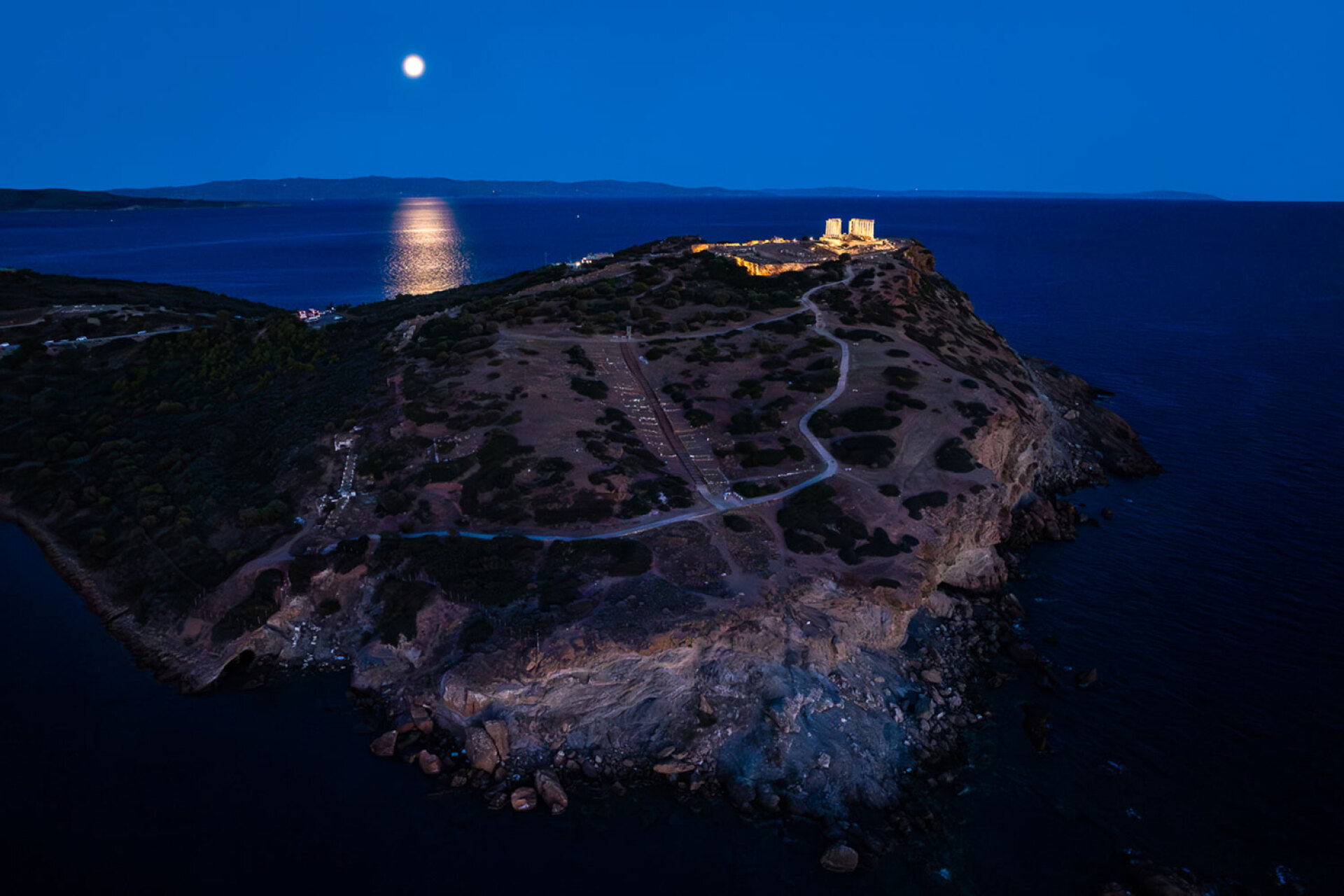 Ο Ναός του Ποσειδώνα στο Σούνιο © Gavriil Papadiotis