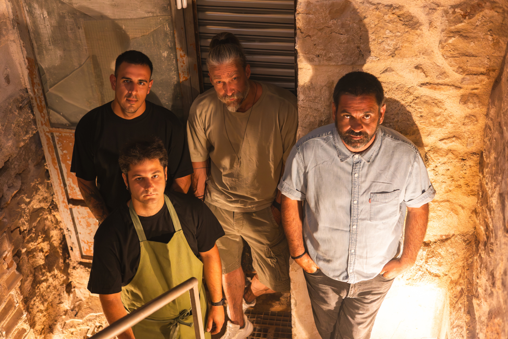 Οι Nomade et Sauvage, Αλκιβιάδης Τσαγκαρόπουλος, Γιώργος Βαγιόπουλος, Μιχαήλ Στέλιος, Ιορδάνης Τσενεκλίδης