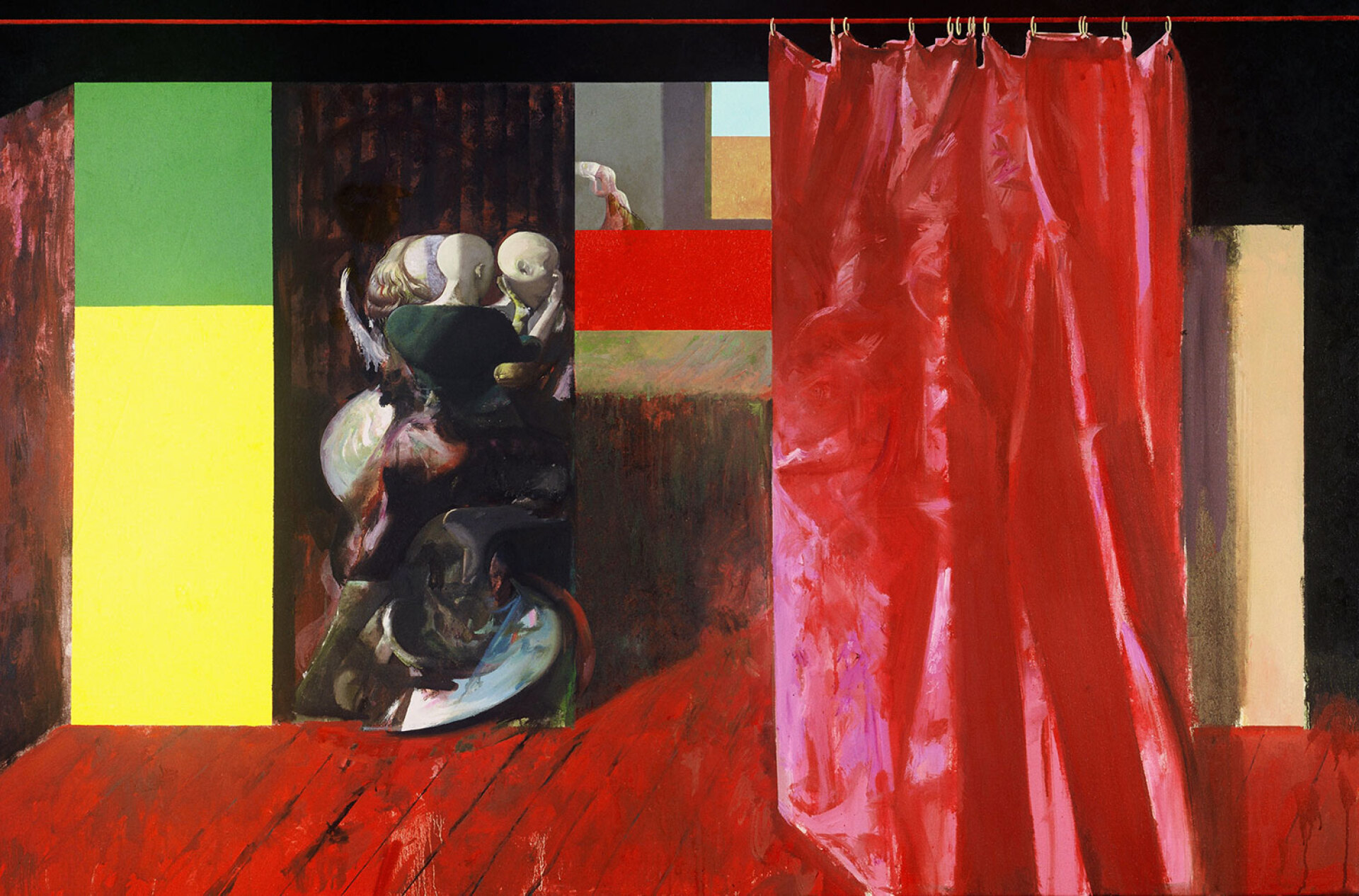 Σπύρος Βερύκιος, «Χωρίς τίτλο», 2002, Λάδι σε καμβά
