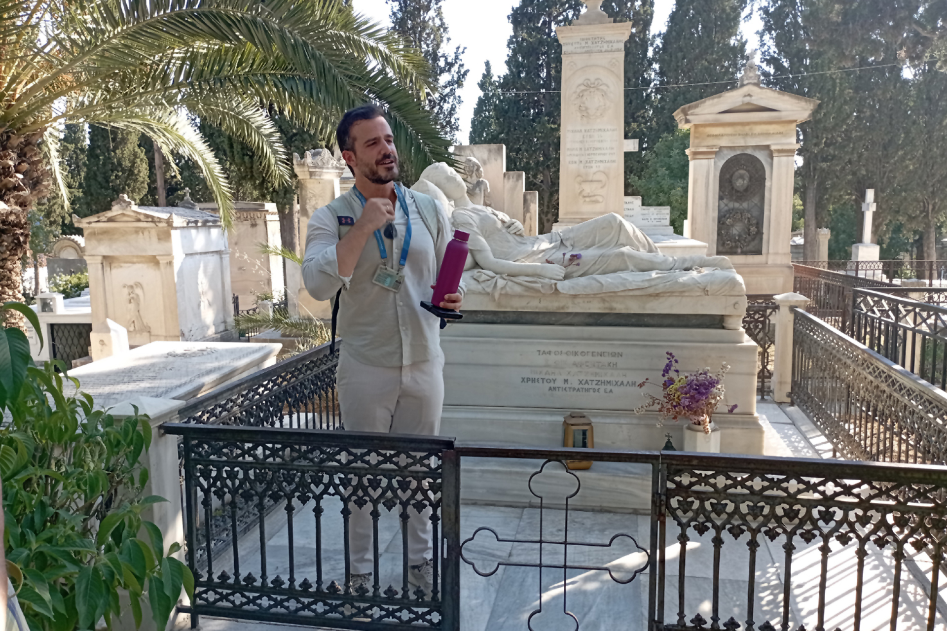 Πρώτο Νεκροταφείο Αθηνών | Ο Μιχάλης Γιοχάλας μιλάει για την Κοιμωμένη του Γιαννούλη Χαλεπά, 1877