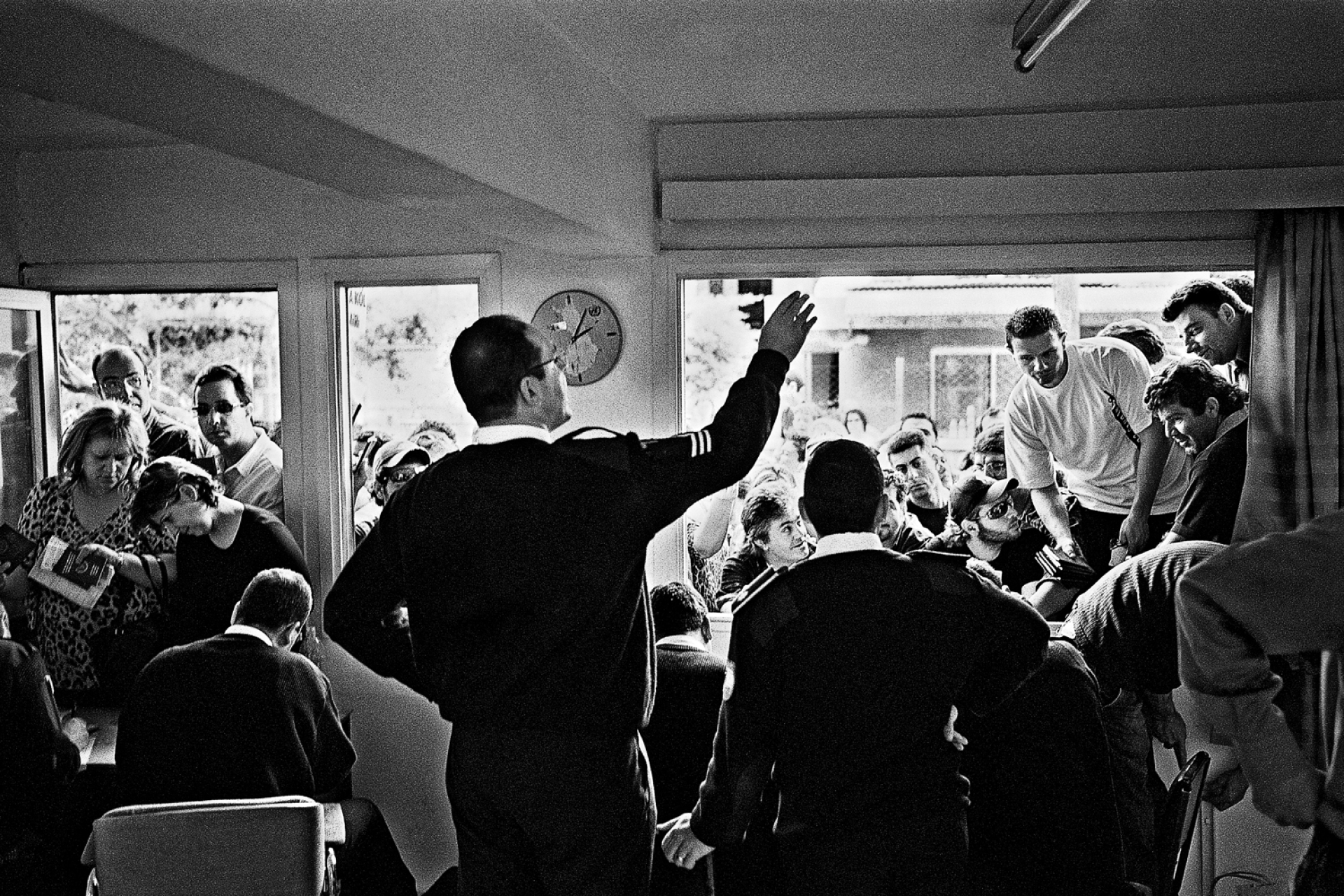 Το οδόφραγμα του Λήδρα Πάλας στη Λευκωσία, 2003