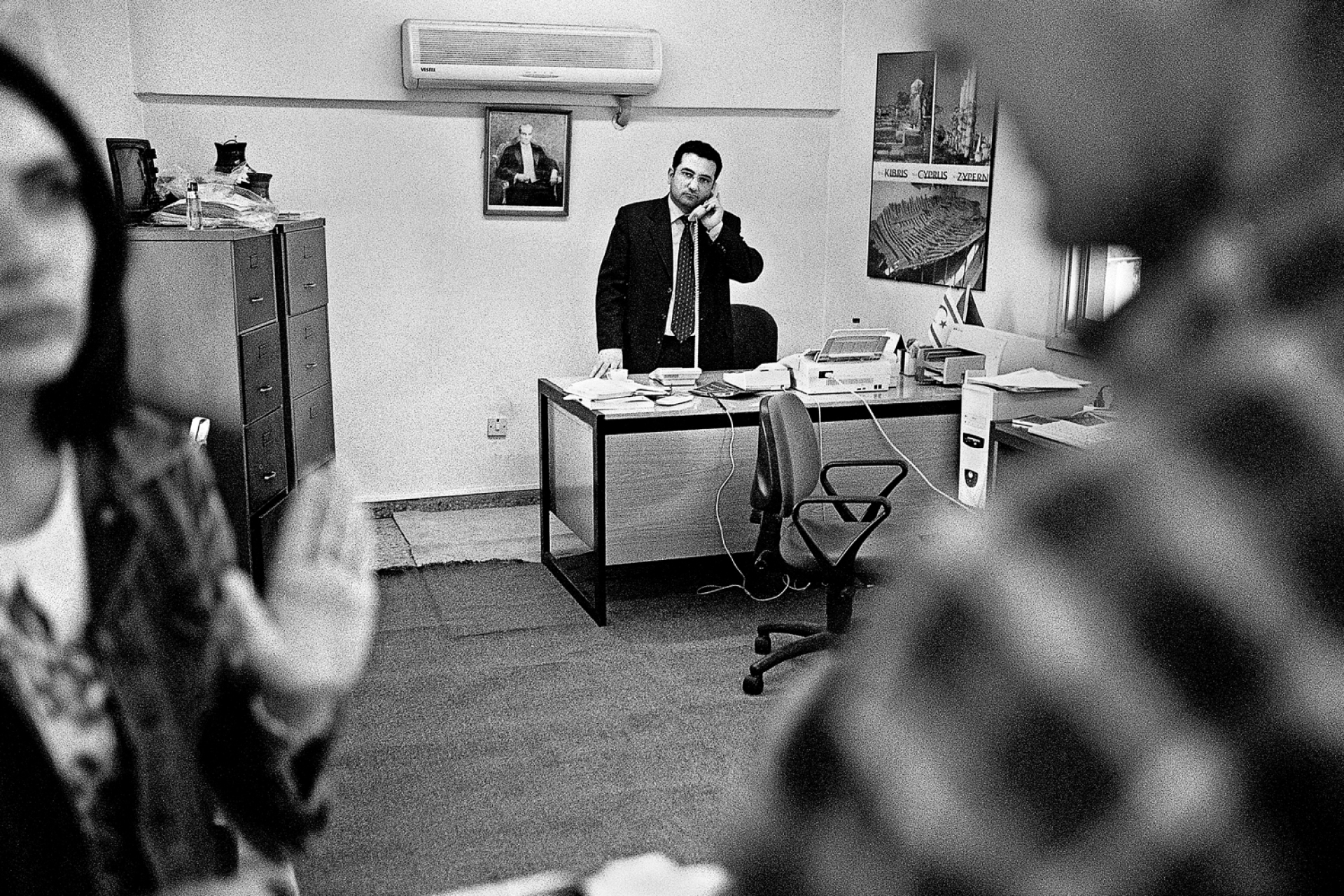 Το οδόφραγμα του Λήδρα Πάλας στη Λευκωσία, 2003