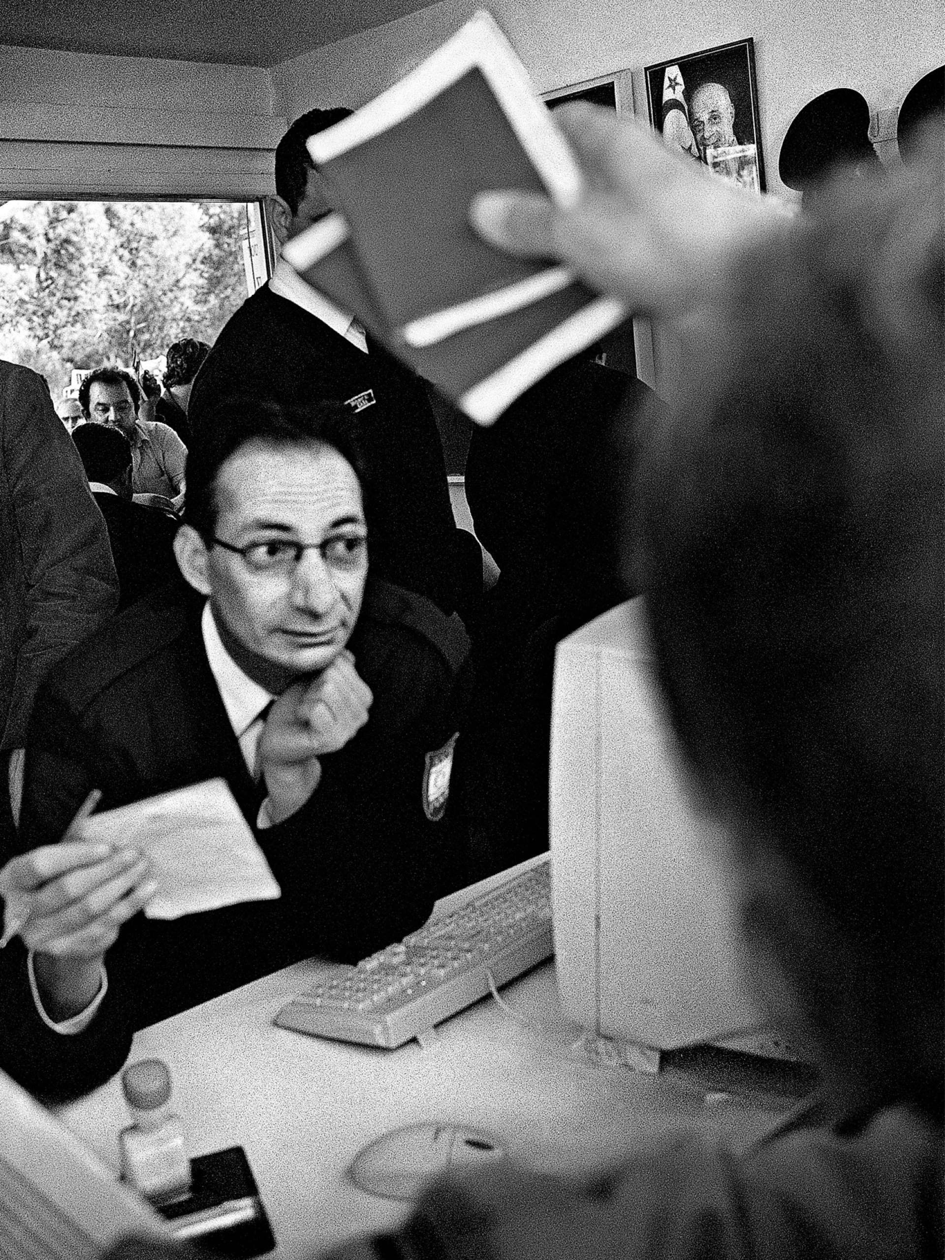 Το οδόφραγμα του Λήδρα Πάλας στη Λευκωσία, 2003