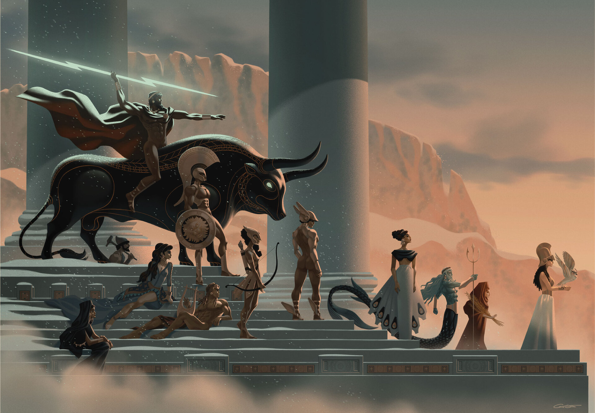 «The Odyssey - Defy the Gods» Αφίσες για την «Οδύσσεια» του Κρίστοφερ Νόλαν στο Ίδρυμα Μιχάλης Κακογιάννης
