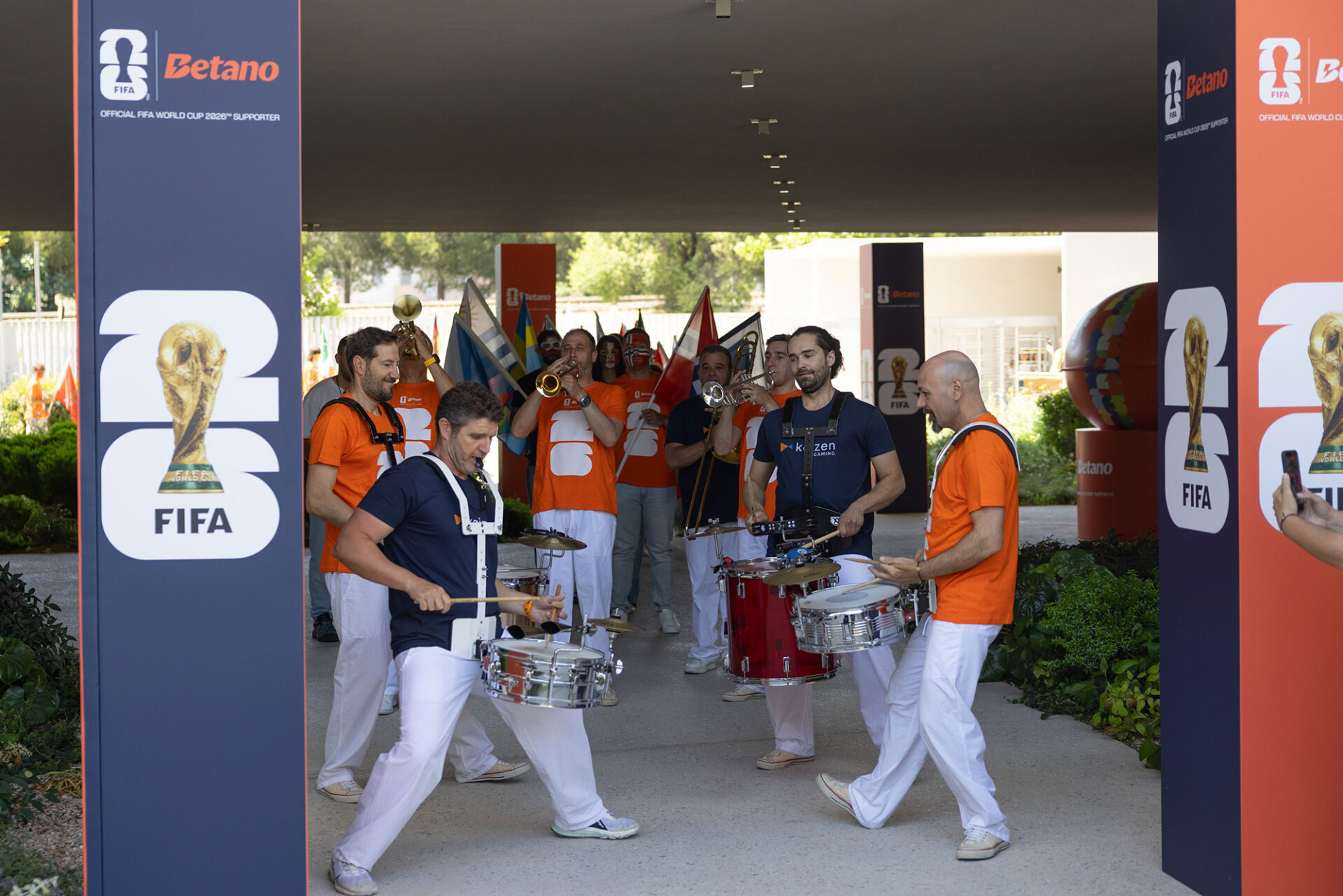KG Athens Campus - Η τελετή έναρξης του Παγκοσμίου Κυπέλλου στο Kaizen Campus της Αθήνας 