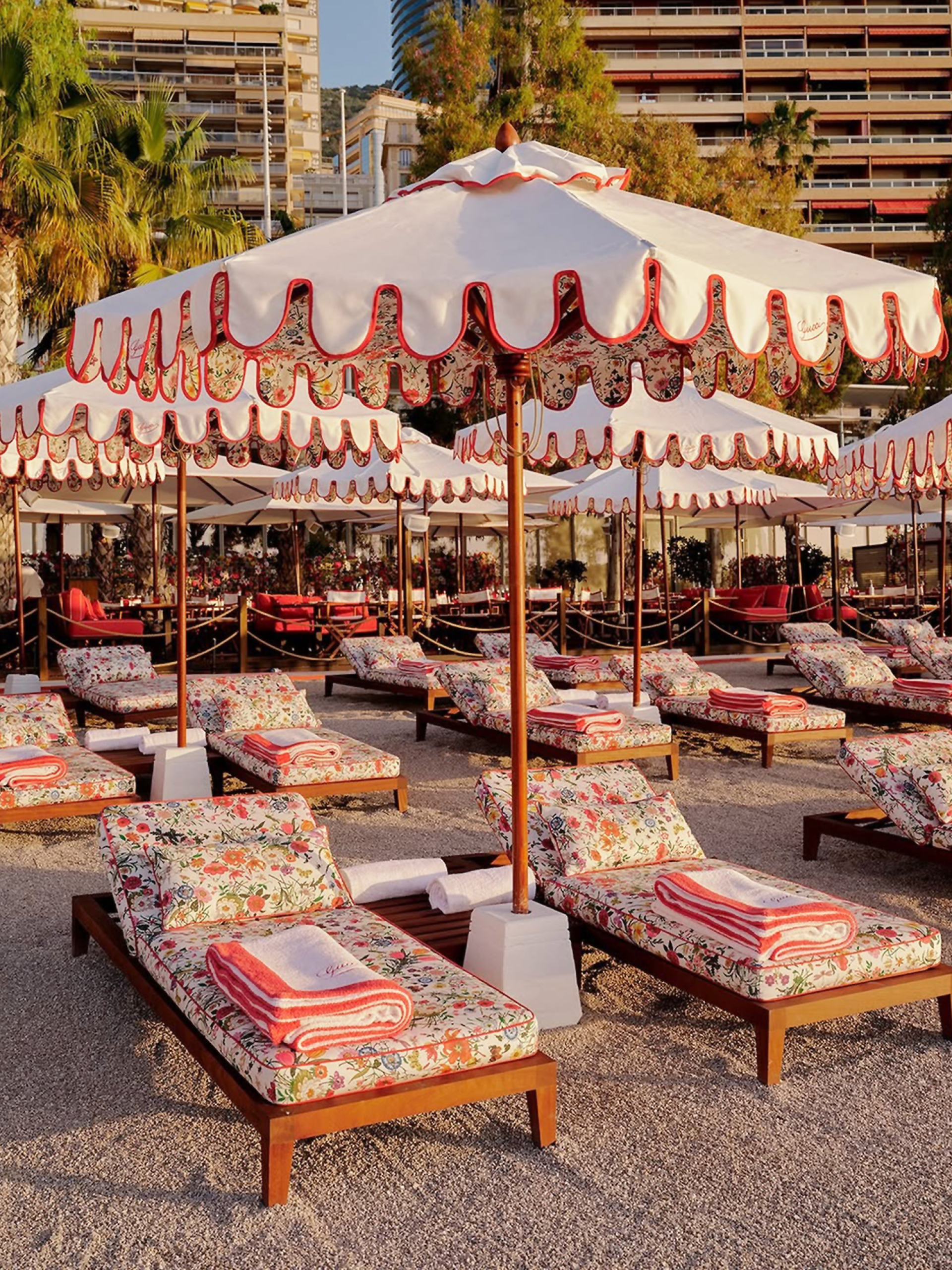 Gucci, La Rose des Vents beach club | Moνακό
