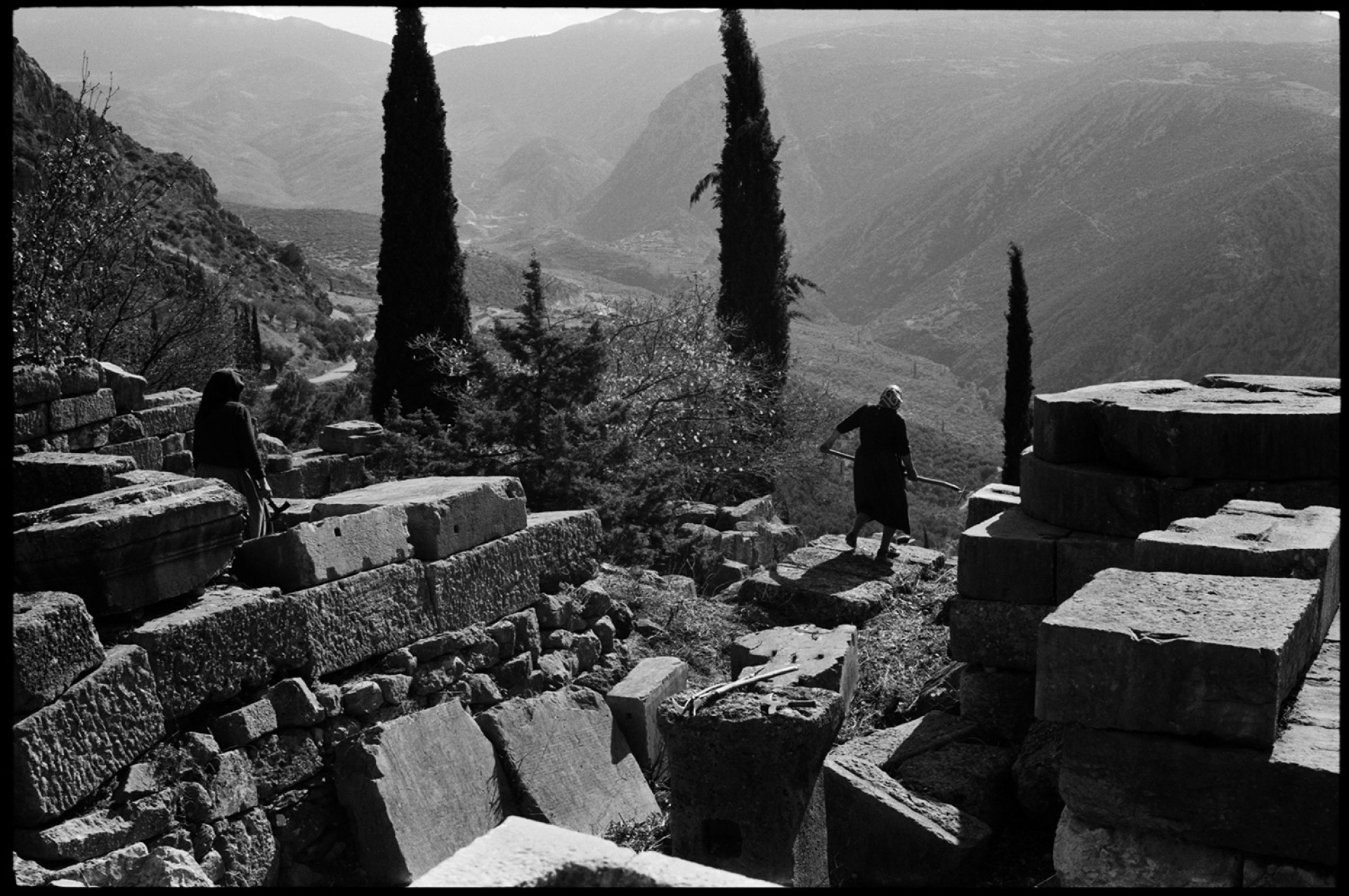 Δελφοί, 1975 © Γιάννης Δήμου