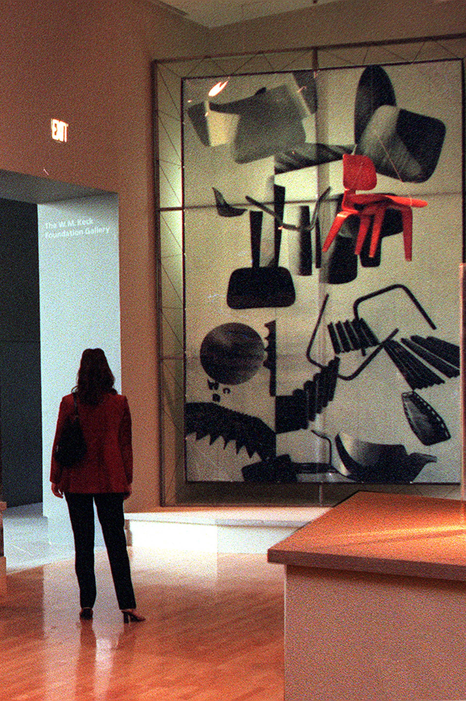 Η έκθεση «Charles and Ray Eames» στο LACMA © Ken Lubas/Los Angeles Times via Getty Images
