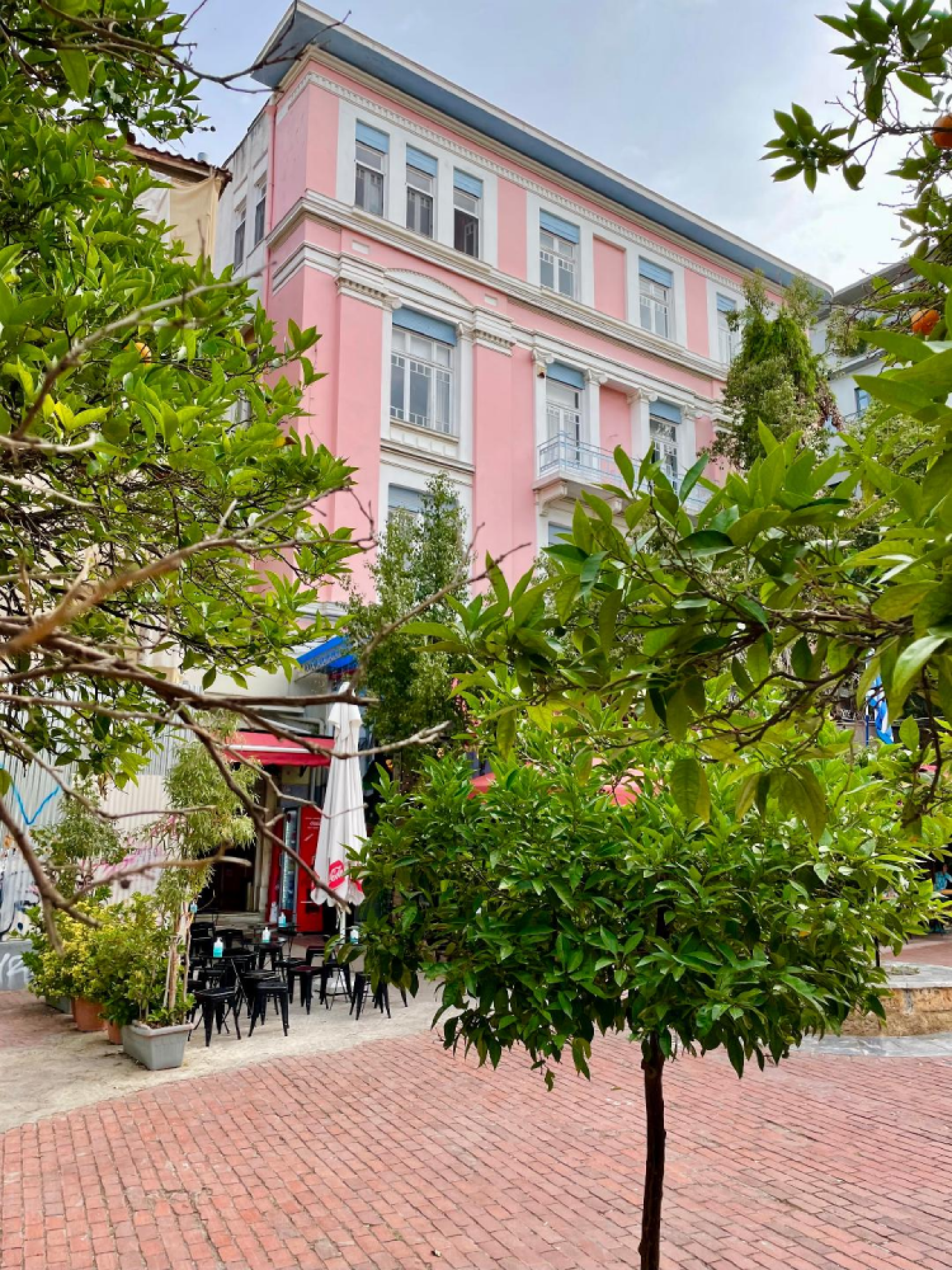 Κτίρια στην Ομόνοια