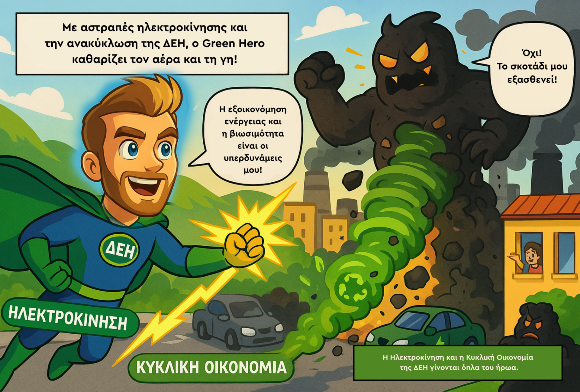  The Green Hero, Powered by DEI