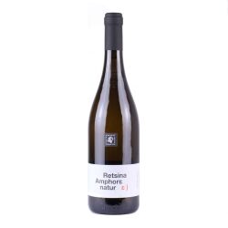 Retsina Amphorε Nature - Οινοποιείο Τετράμυθος