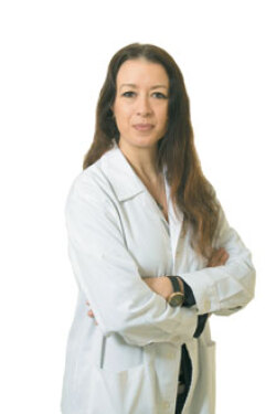 H διευθύντρια των Διαγνωστικών Εργαστηρίων του Ερρίκος Ντυνάν Hospital Center, βιοπαθολόγος κ. Βασιλική Πιτυρίγκα