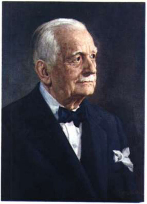 Ελαιογραφία του πρώην πρωθυπουργού και λογοτέχνη Γεώργιου Αθανασιάδη - Νόβα, που εκτίθεται στο μέγαρο της Βουλής των Ελλήνων