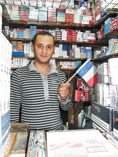 Γαλλομαθής περιπτεράς στην Ομόνοια