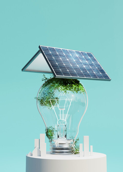 Εικονογράφηση για ενέργεια και βιωσιμότητα