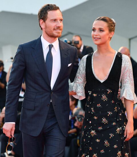 Michael Fassbender and Alicia Vikander