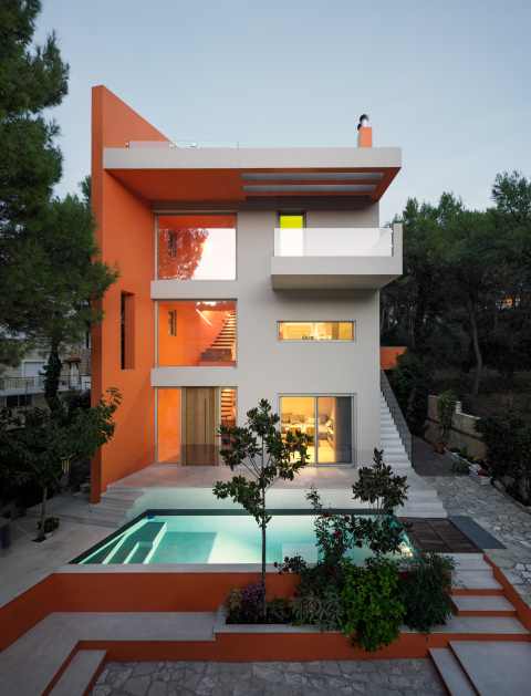 Opening House. Ιδιωτική Κατοικία Σταμάτα, Αττική.Έτος ολοκλήρωσης έργου το 2016