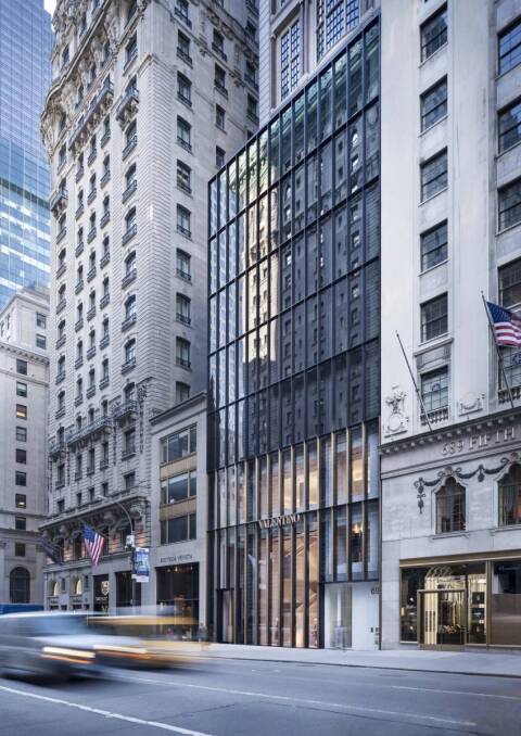 Valentino flagship store, Fifth Avenue