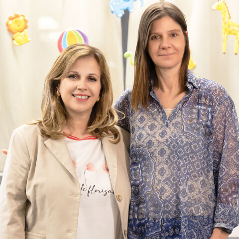 Από αριστερά: Βαρβάρα Ασκητή και Σμαράγδη Μαρινάκη