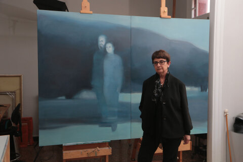 Η καλλιτέχνης Ντορίτα Πιμπλή